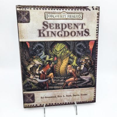 D&amp;D 3.5 - FORGOTTEN REALMS: SERPENT KINGDOMS (2004)