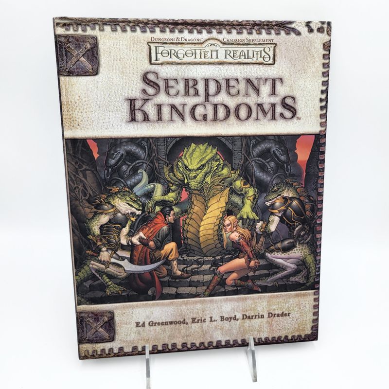 D&amp;D 3.5 - FORGOTTEN REALMS: SERPENT KINGDOMS (2004)