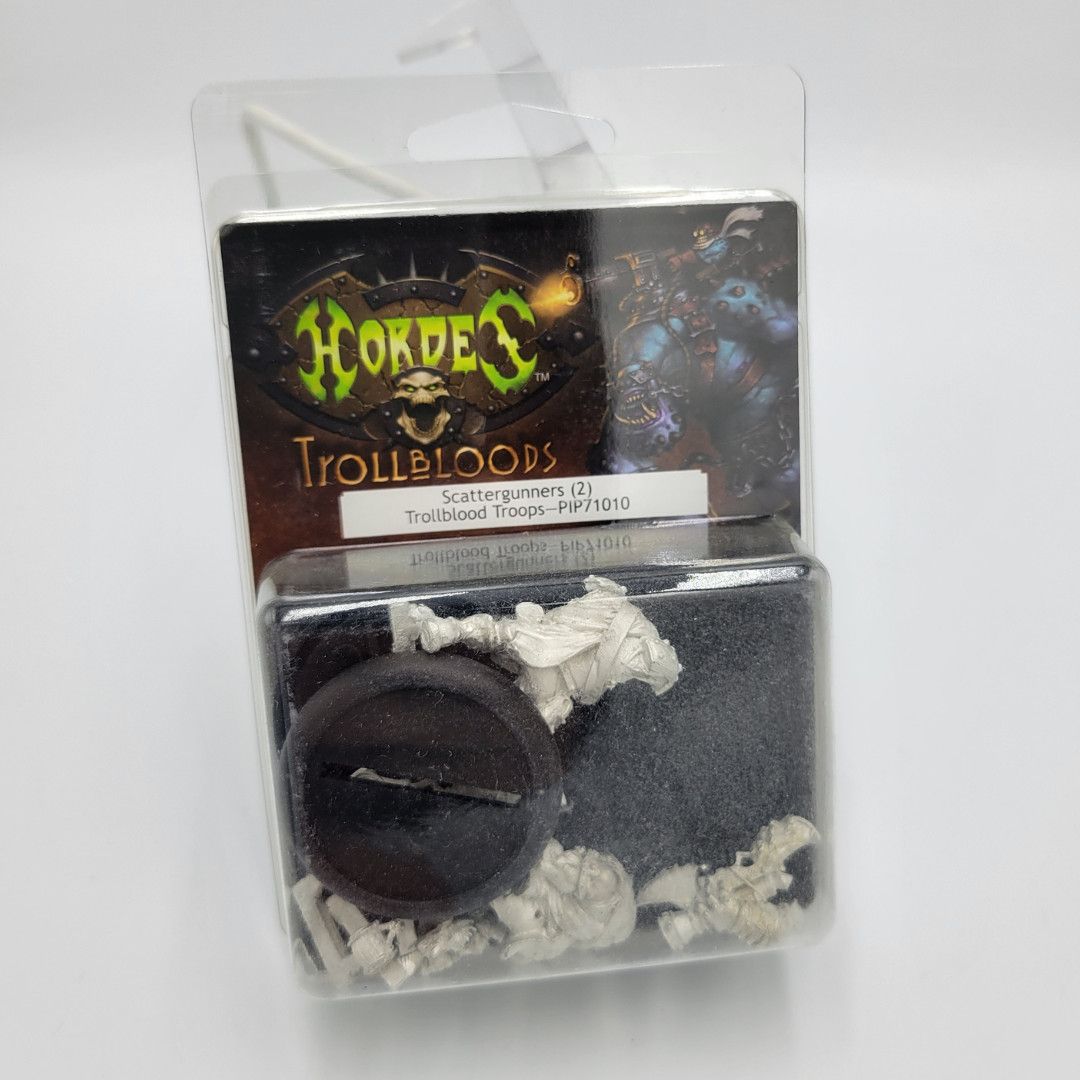 HORDES - SCATTERGUNNERS, TROLLBLOOD TROOPS (2)