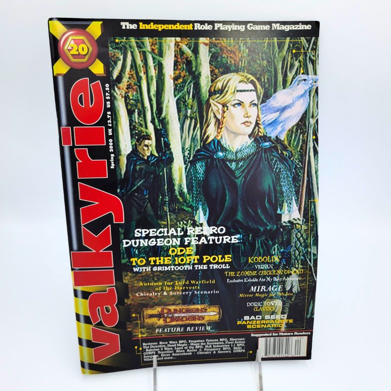 VALKYRIE MAGAZINE #20 (Spring 2000)