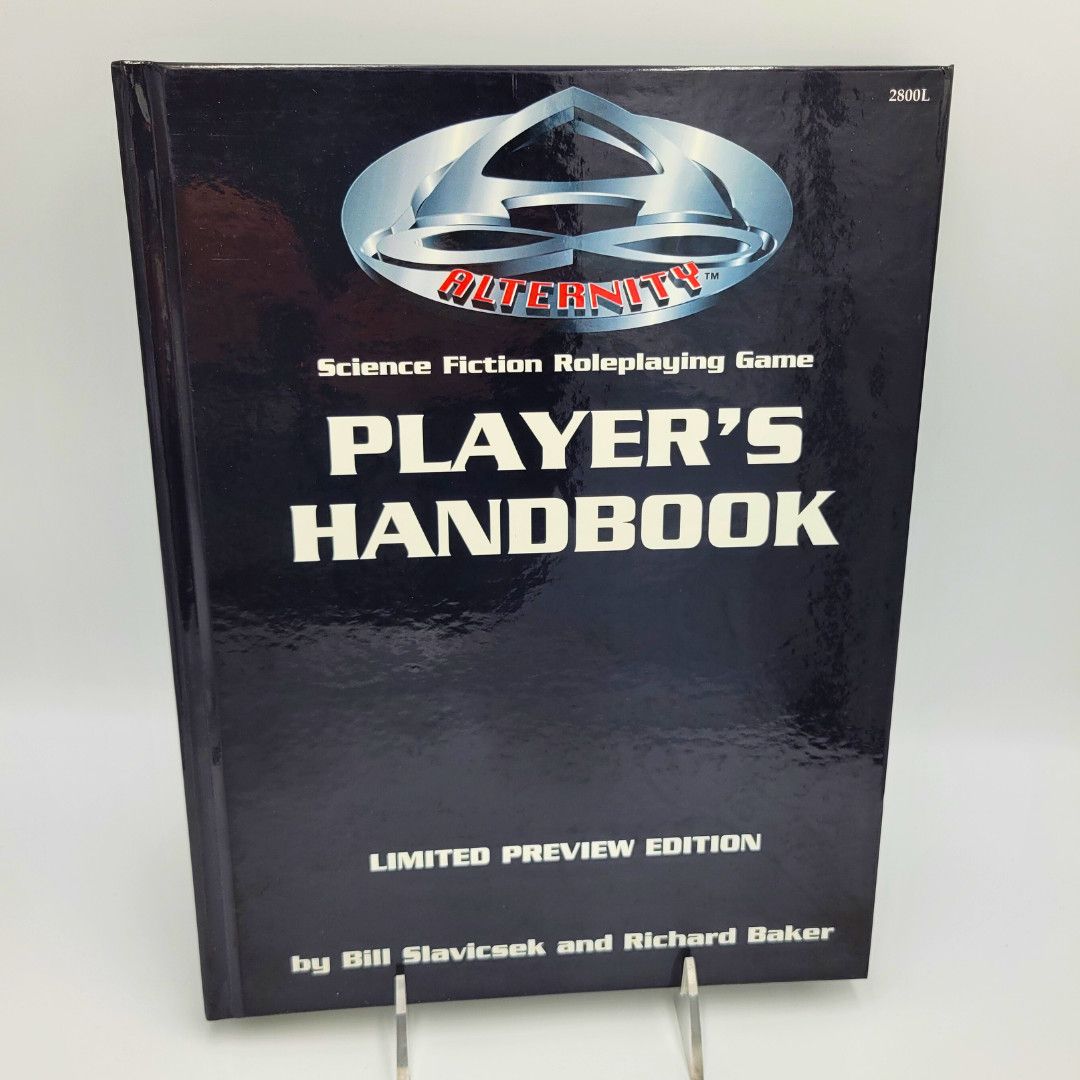 ALTERNITY RPG: PLAYER&#39;S HANDBOOK (Limited Preview Edition, 1997)