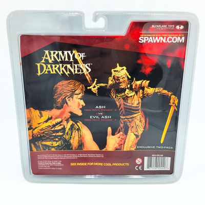 ARMY OF DARKNESS FIGURE - ASH VS EVIL ASH 2-PACK (2002)