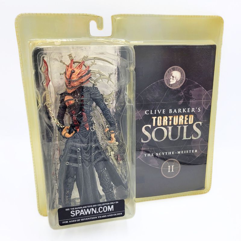 CLIVE BARKER&#39;S TORTURED SOULS FIGURE (18+) - II: SCYTHE-MEISTER (2001)