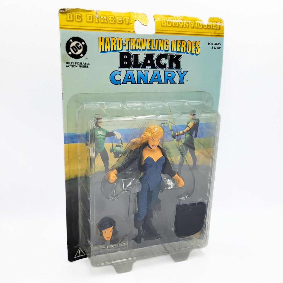 HARD TRAVELING HEROES FIGURE - BLACK CANARY (2000)