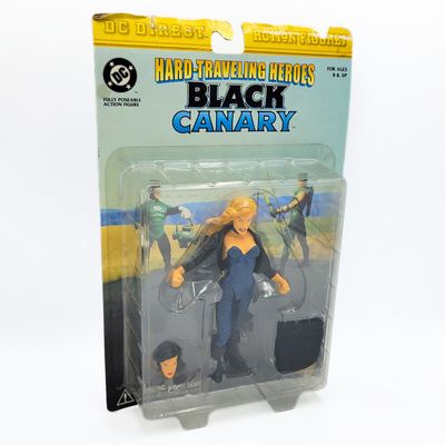 HARD TRAVELING HEROES FIGURE - BLACK CANARY (2000)