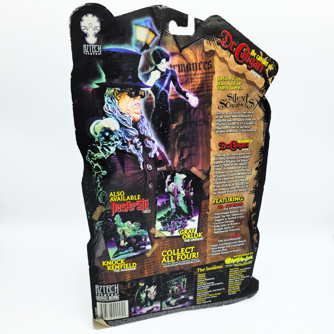 SILENT SCREAMERS SERIES 1 FIGURE - DR. CALIGARI 1919