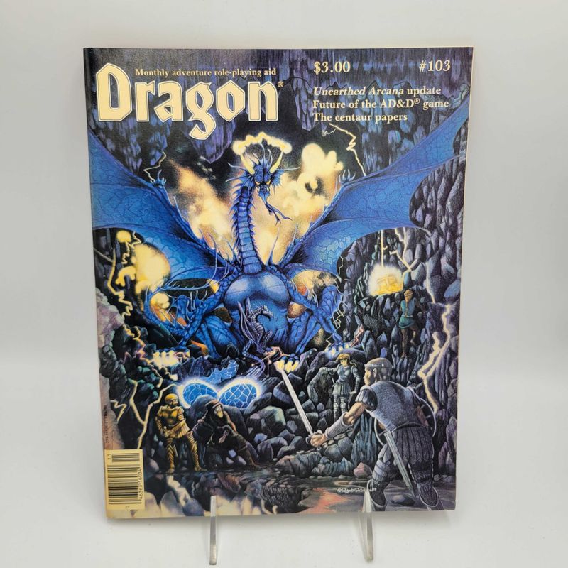 DRAGON MAGAZINE #103 (November 1985)