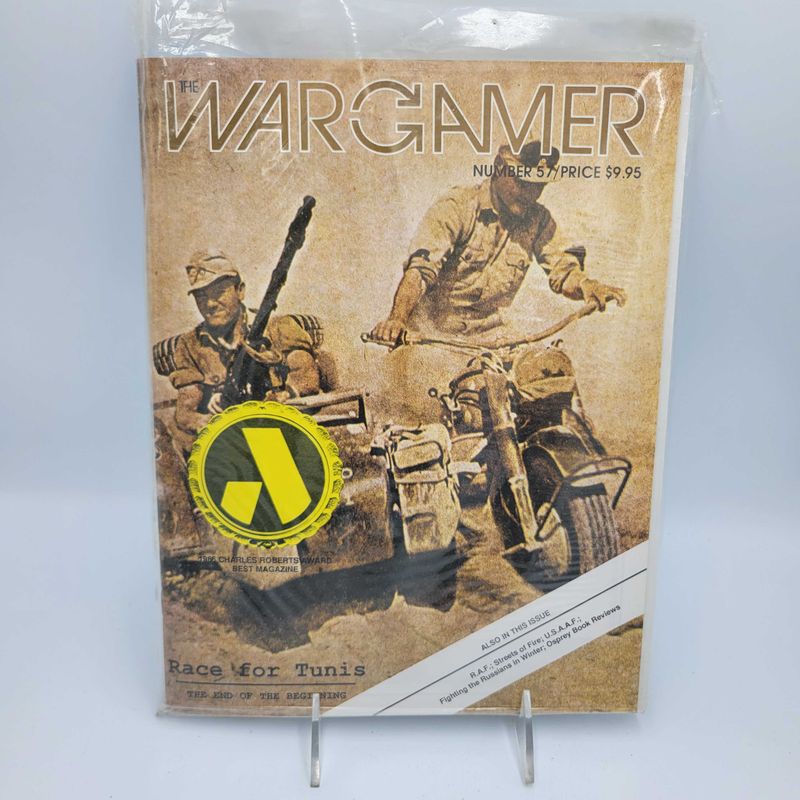 THE WARGAMER #57 - RACE FOR TUNIS (1986)