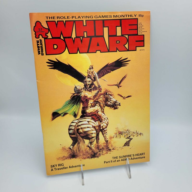 WHITE DWARF #57 (September, 1984)