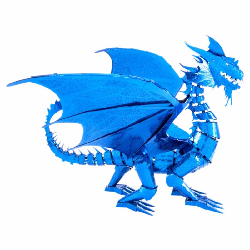 3D METAL EARTH BLUE DRAGON