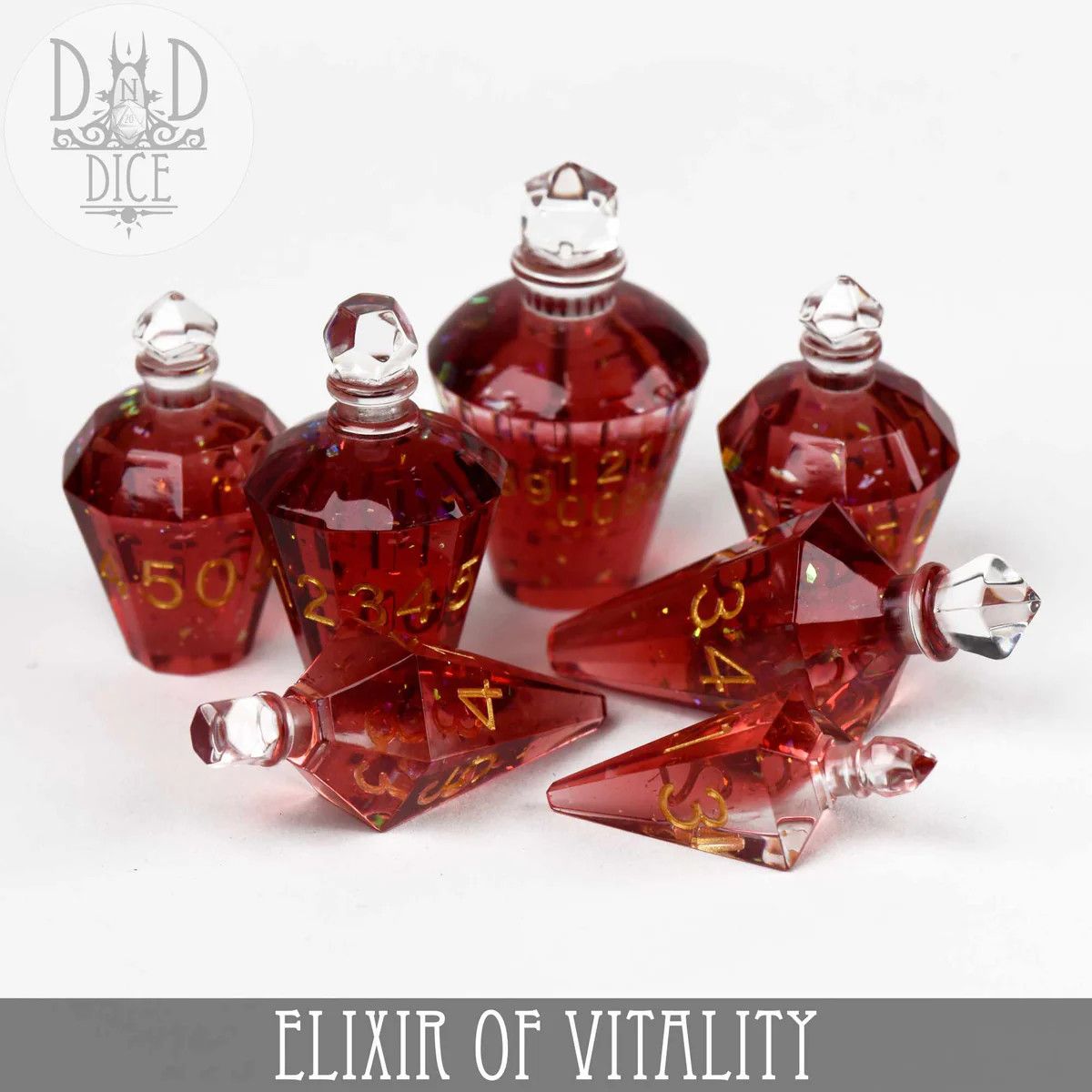 dnd DICE SET 7 ELIXIR OF VITALITY