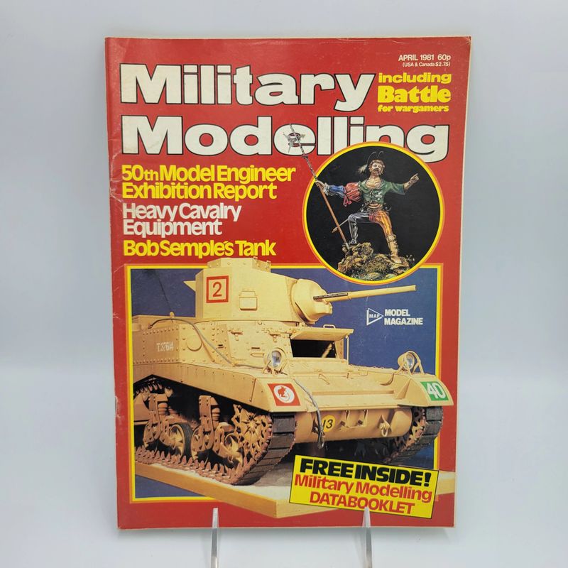 MILITARY MODELLING MAGAZINE April 1981