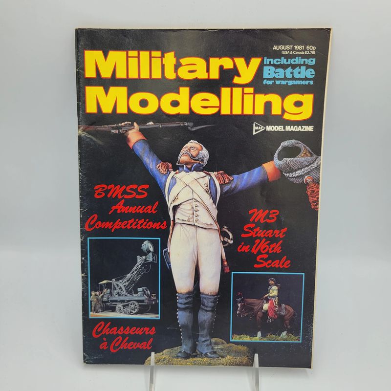 MILITARY MODELLING MAGAZINE August 1981