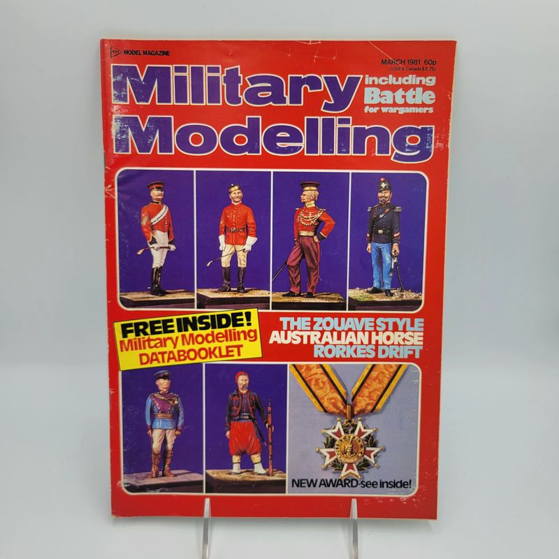 MILITARY MODELLING MAGAZINE March 1981