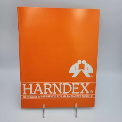 HARNDEX - GLOSSARY &amp; REFERENCE OF HARN MASTER MODULE (1983)
