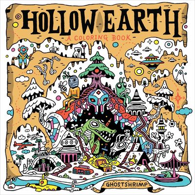 COLORING BOOK HOLLOW EARTH