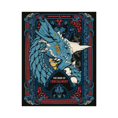 D&amp;D - BOOK OF CONCEALMENT GAME SCREEN &amp; JOURNAL