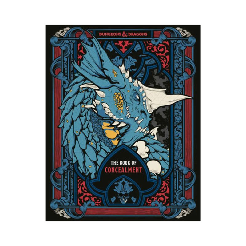 D&amp;D - BOOK OF CONCEALMENT GAME SCREEN &amp; JOURNAL