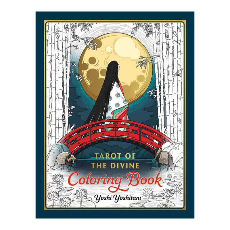 COLORING BOOK TAROT OF THE DIVINE