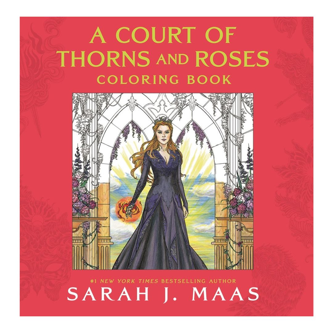 COLORING BOOK A COURT OF THORNS AND ROSES