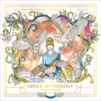 COLORING BOOK GREEK MYTHOLOGY