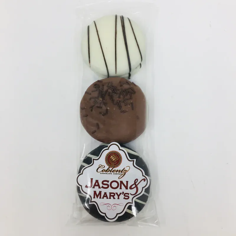 CHOCOLATE COOKIE TRIO, 2.75 OZ