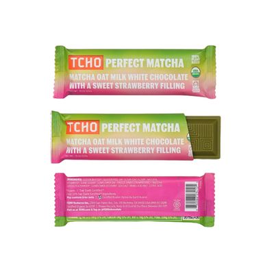 WHITE CHOCOLATE BAR SINGLE, 23G Perfect Matcha