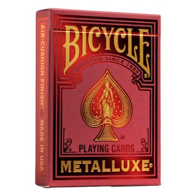 BICYCLE - METALLUXE RED