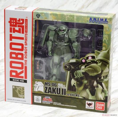 BANDAI SPIRITS MS-06 ZAKU II VER. A.N.I.M.E. FIGURINE