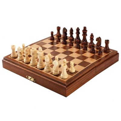 CHESS SET 1.5&quot; FOLDING MAGNETIC on 8&quot; BOARD