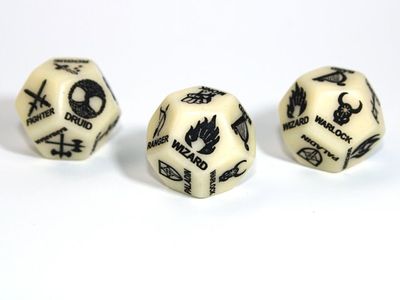 CUSTOM D12 16mm D&amp;D 3RD ED CLASS