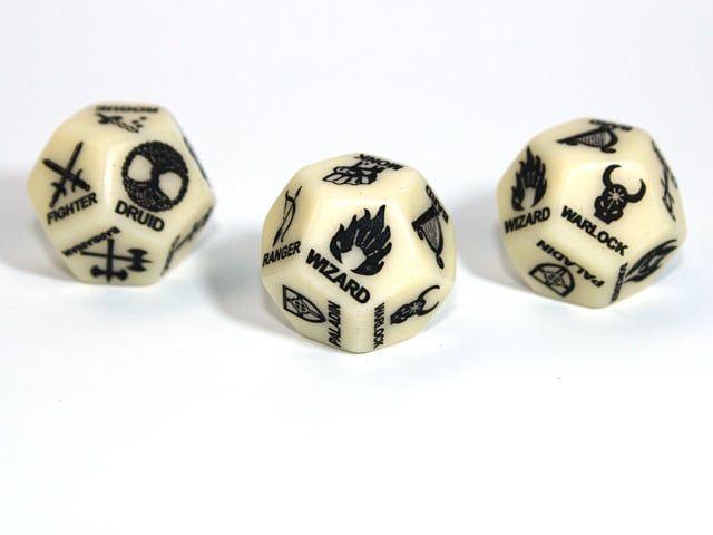 CUSTOM D12 16mm D&amp;D 3RD ED CLASS