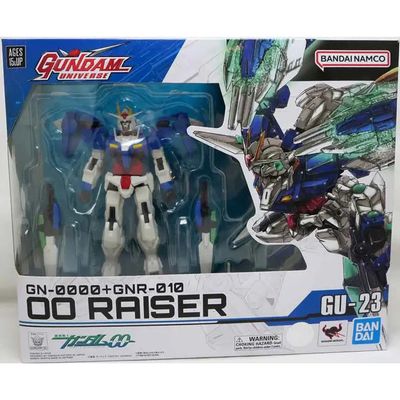 BANDAI SPIRITS GUNDAM UNIVERSE GN-0000 + GNR-010 00 RAISER FIGURINE