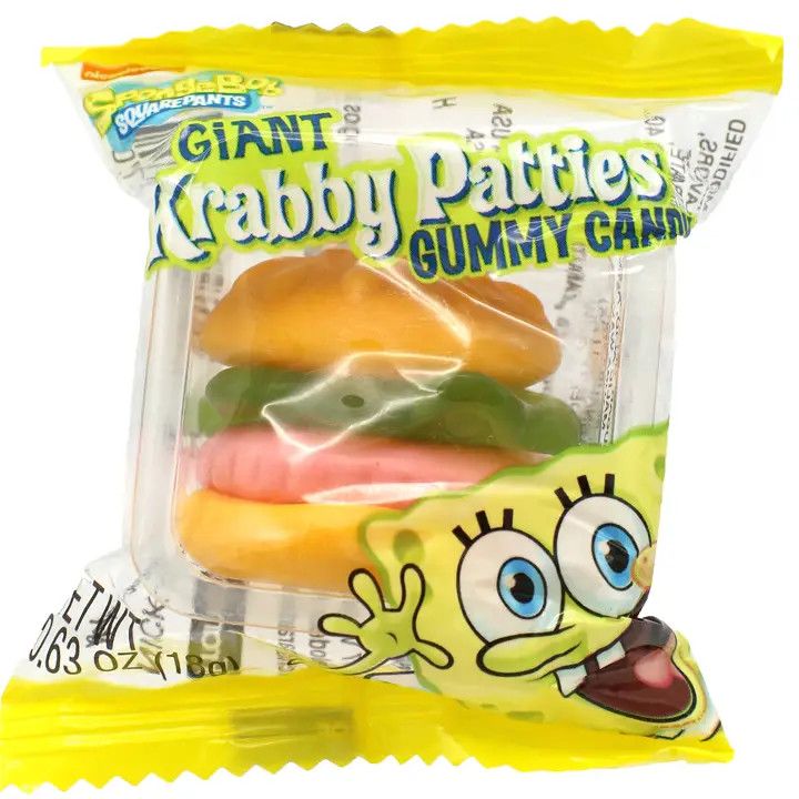 GIANT KRABBY PATTIES GUMMY CANDY
