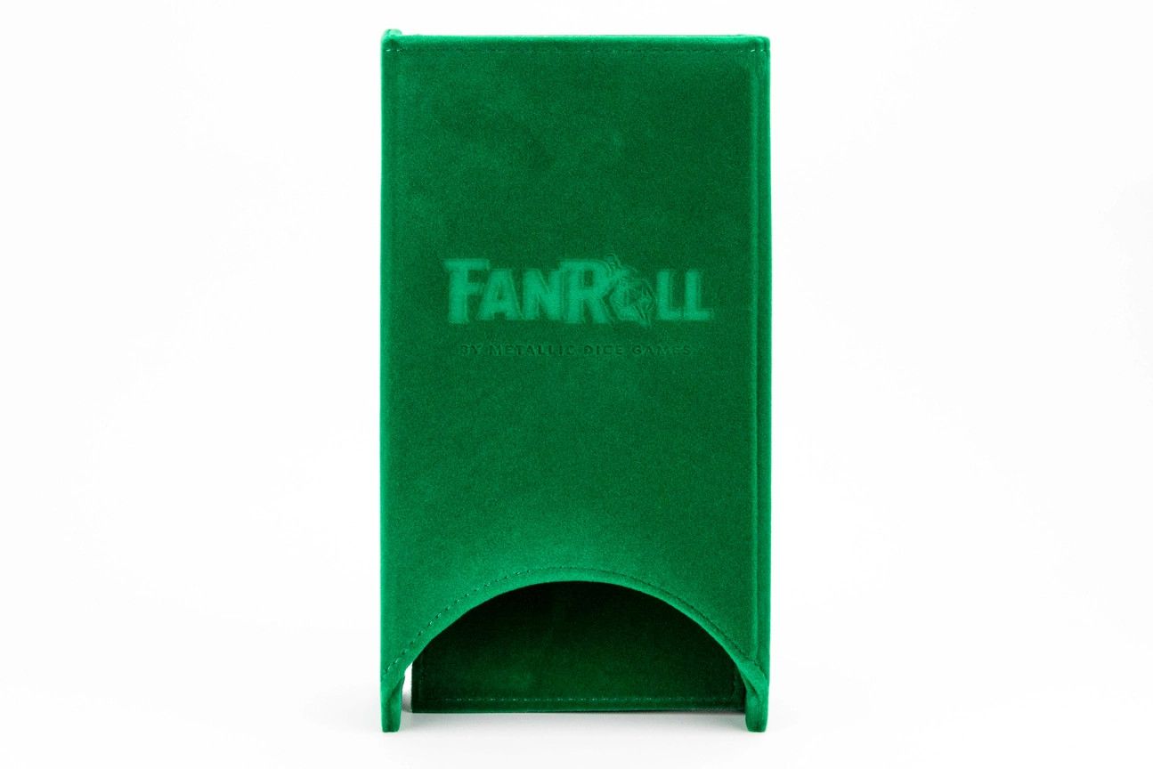 DICE TOWER FOLD UP FELT GREEN