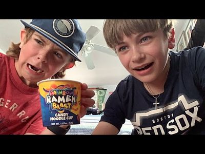 RAINBOW RAMEN CANDY NOODLE CUP, 2.4 OZ