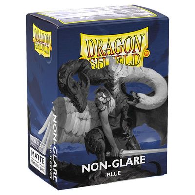 DRAGON SHIELD: MATTE BLUE NON-GLARE  (100)