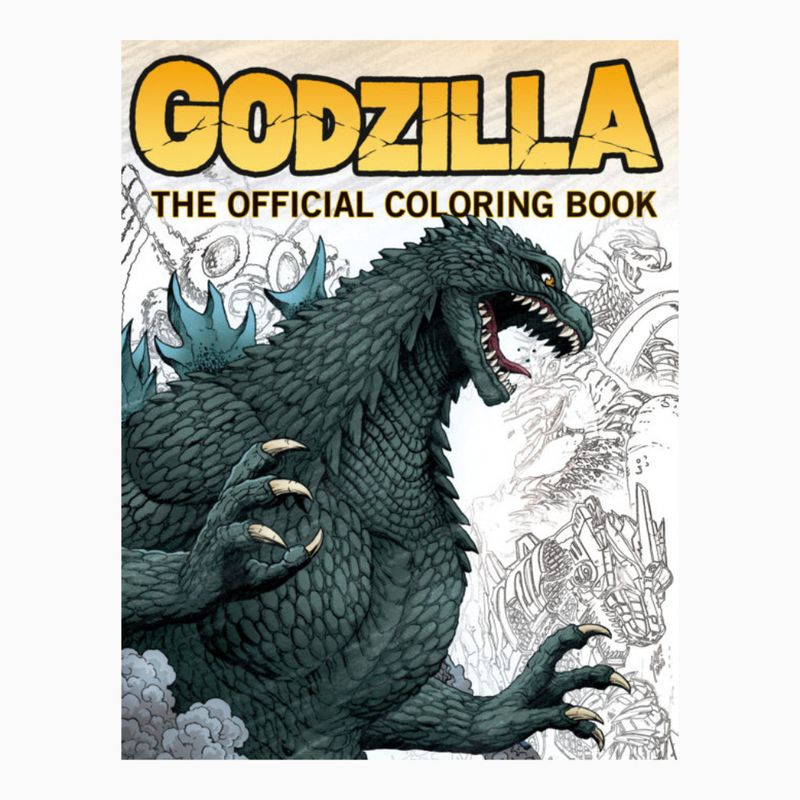 COLORING BOOK GODZILLA