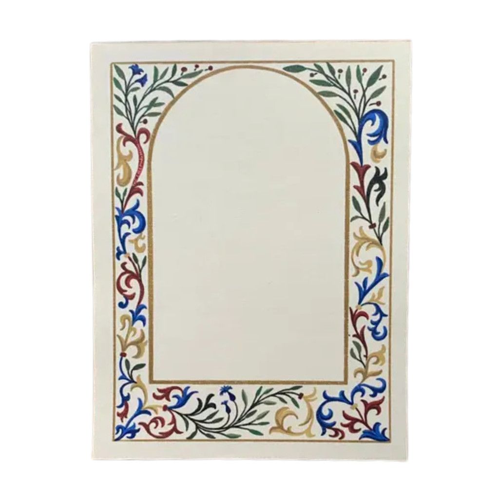 NOTEPAD - MEDIEVAL BORDER