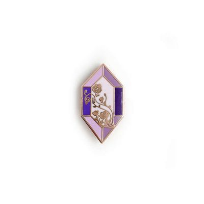 PIN - FLORAL AMETHYST