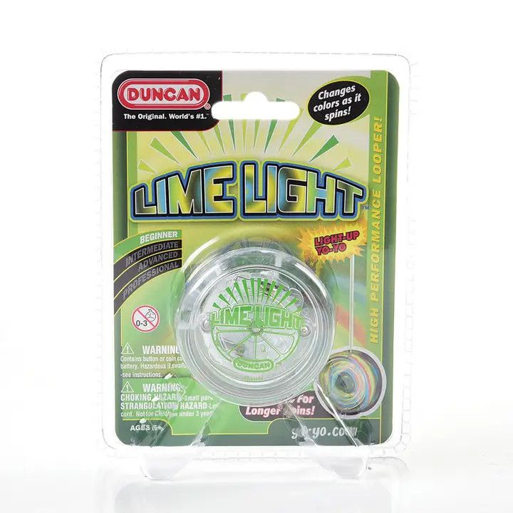 DUNCAN LIMELIGHT LIGHT-UP YOYO Assorted Colors