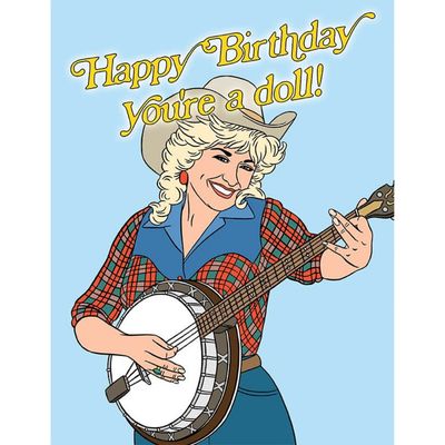 CARD - DOLLY PARTON BIRTHDAY