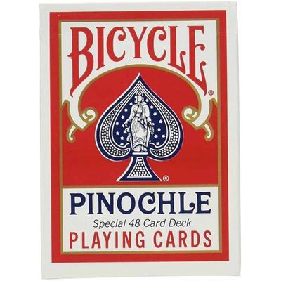 BICYCLE PINOCHLE RED