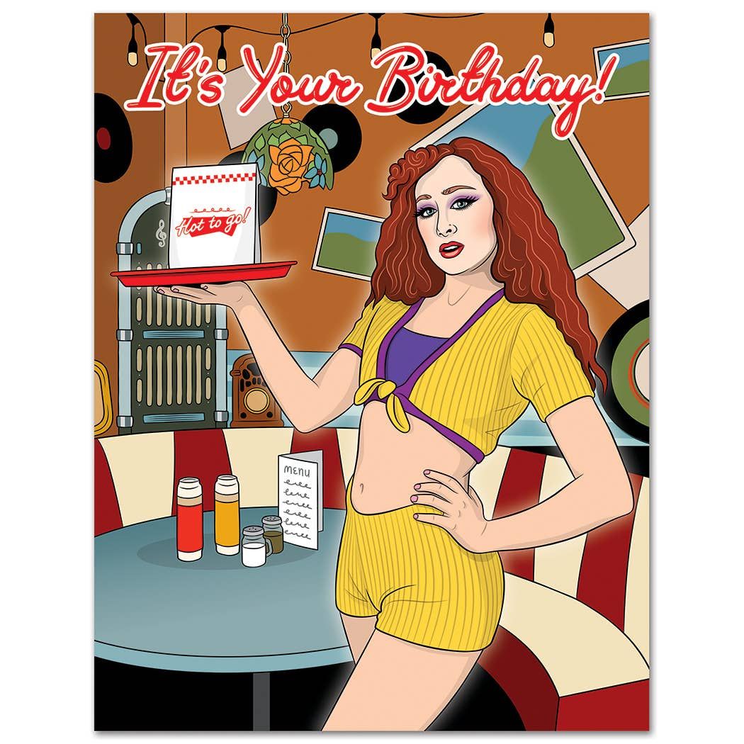CARD - HOT TO GO BIRTHDAY