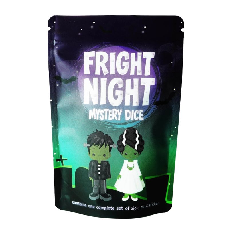 MYSTERY DICE SET 7 1985 FRIGHT NIGHT