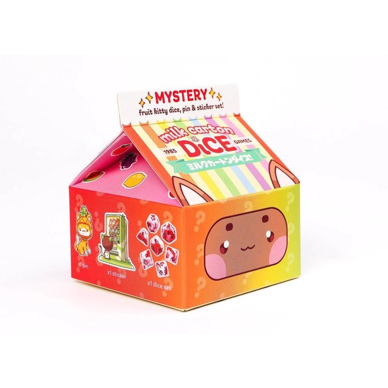 MILK CARTON KAWAII CAT DICE - MYSTERY