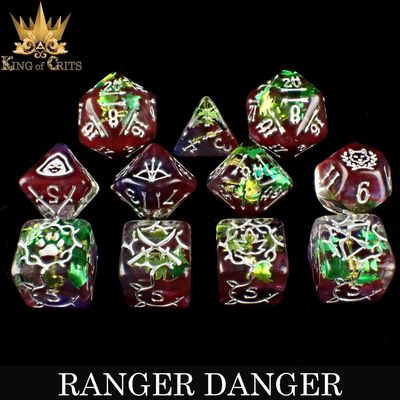 dnd DICE SET 11 RANGER DANGER