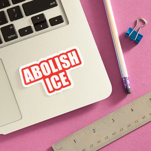 STICKER - ABOLISH ICE