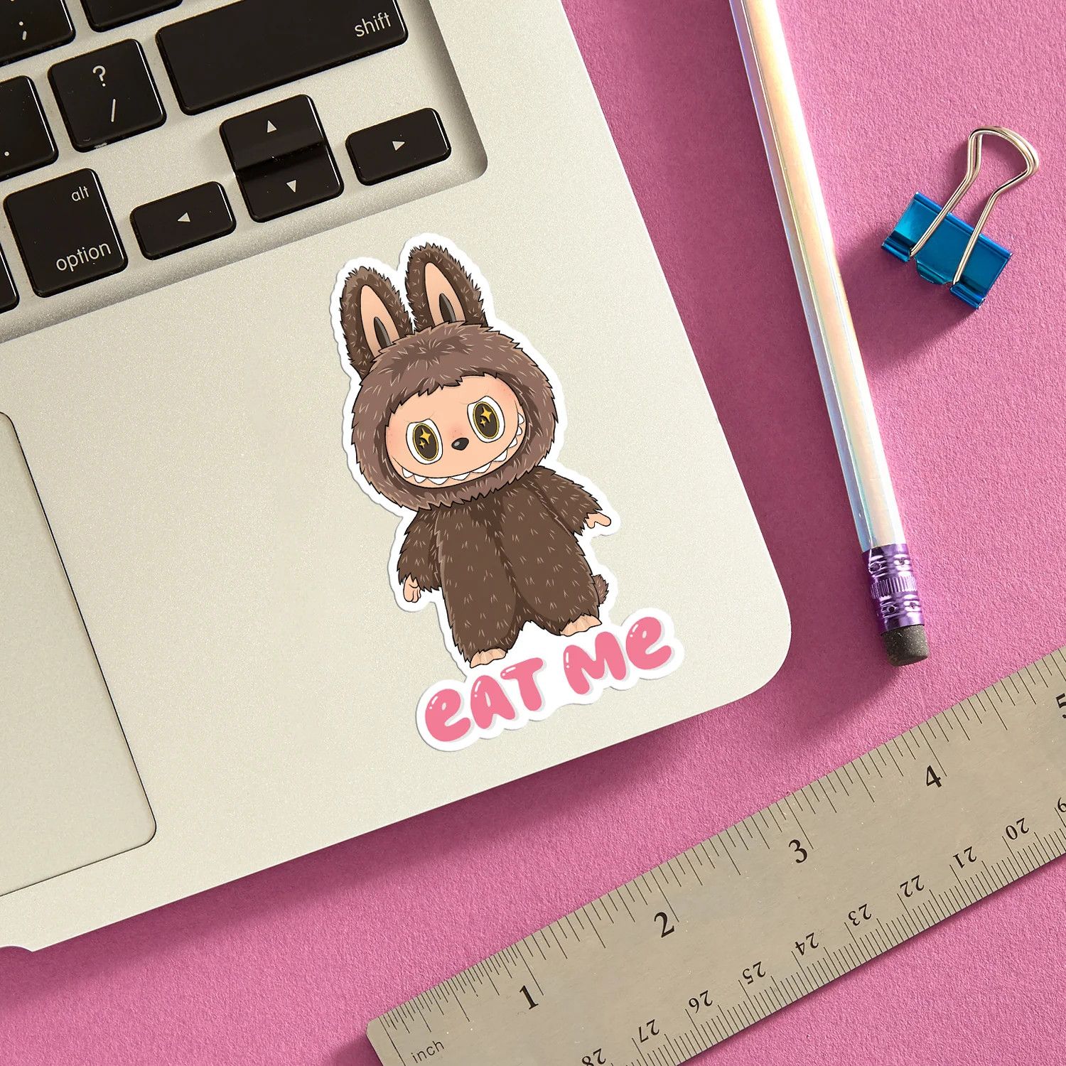 STICKER - LABUBU EAT ME
