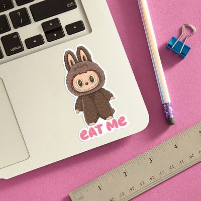 STICKER - LABUBU EAT ME